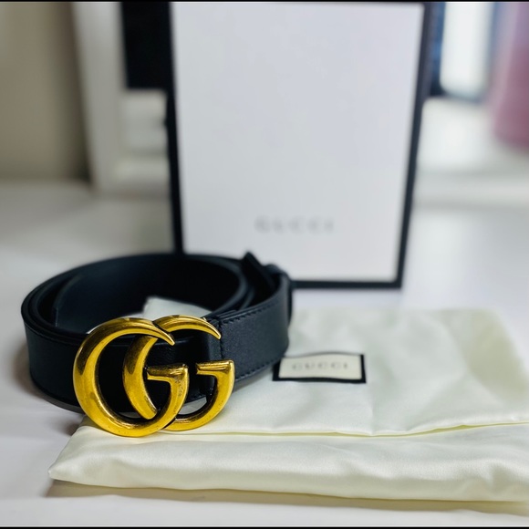 Gucci logo belt